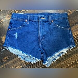Wrangler Blue Jean Shorts Classic Fit